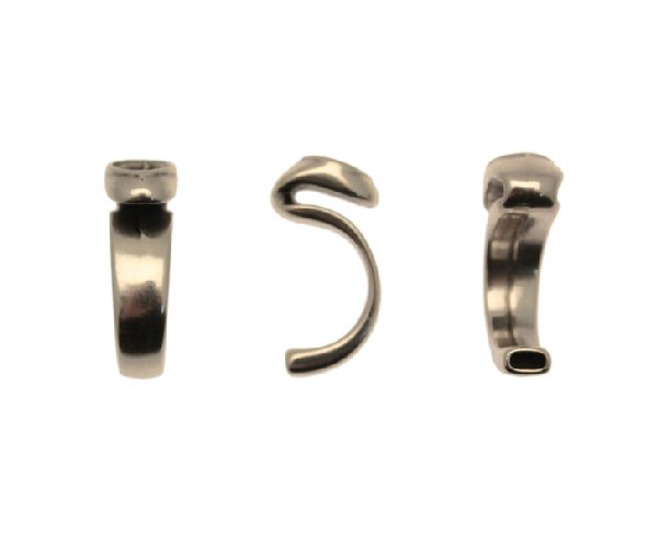 Base per anello da comporre con porta strass