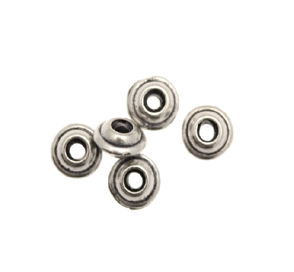Distanziatore a rondella a forma di disco volante, 7,2x3,5 mm.