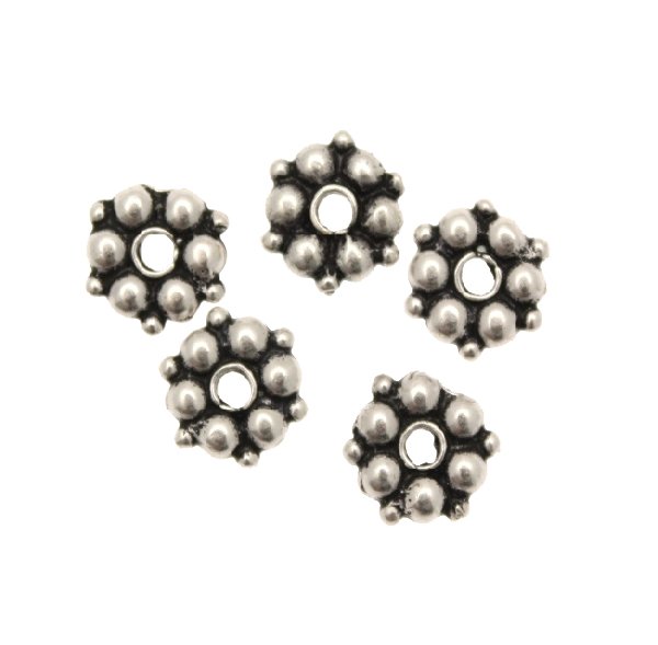 Distanziatore a rondella piatta a fiore, 8,2x2,4 mm.
