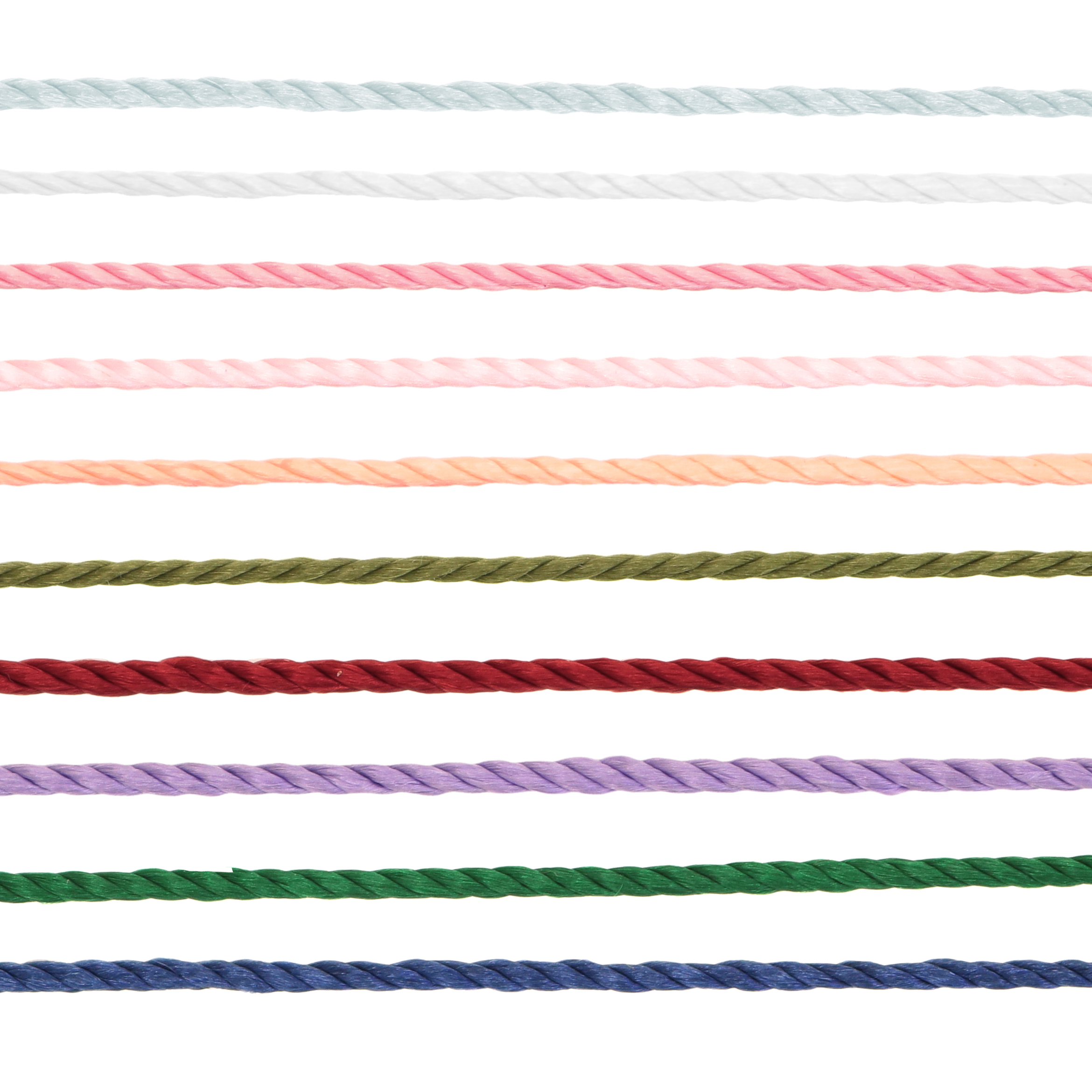 Cordoncino ritorto sottile, spessore 1,5 mm (Confezione da 1 mt.)