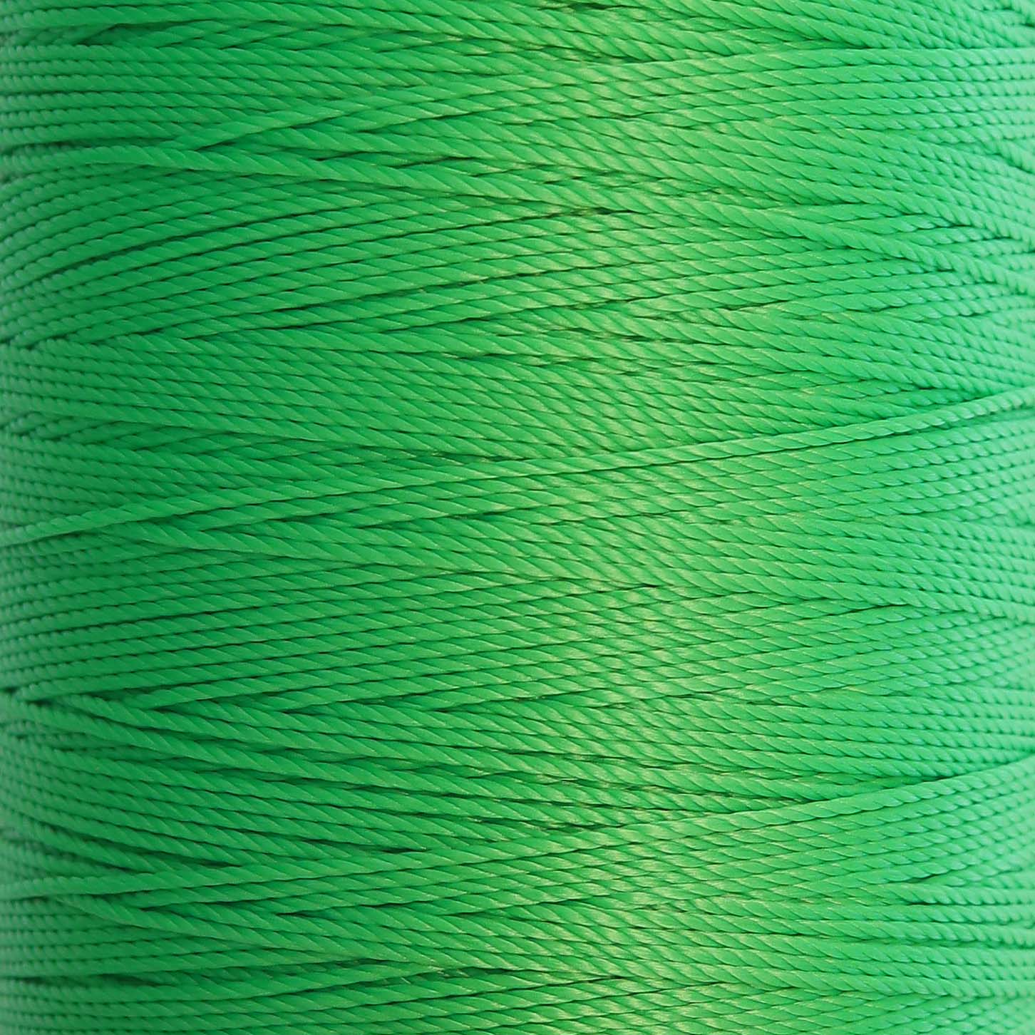 Super-Lon Bead Cord, spessore 0,6 mm., colore VERDE FLUO