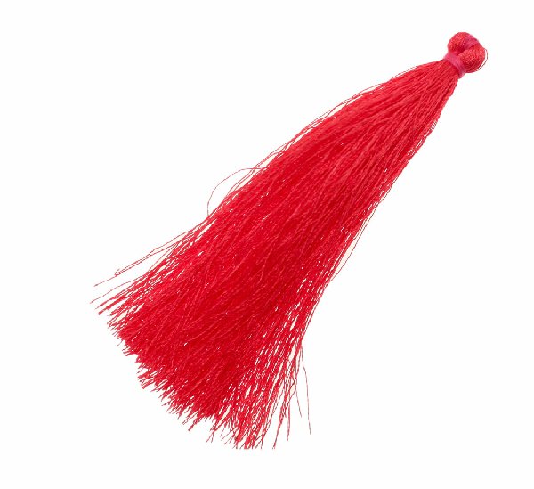 Nappina in poliestere, lunga circa 9,5 cm., colore FUCSIA