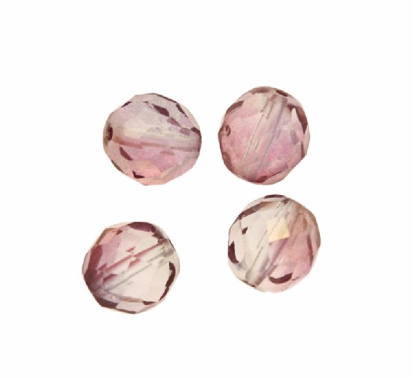 Mezzo cristallo colore Rosa-lilla sfumato