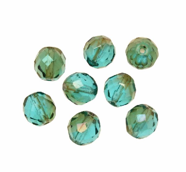 Mezzo cristallo colore Indicolite scuro sfumato con bronzo