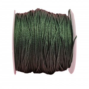 Super-Lon Bead Cord, spessore 0,6 mm., colore VERDE SMERALDO
