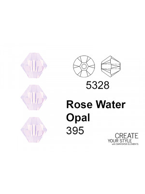 Swarovski Bicono ROSE WATER OPAL - 5328