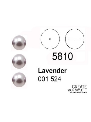 Swarovski Perla LAVANDER - 5810