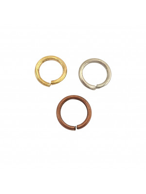 Anellino tondo apribile 5x1 mm.