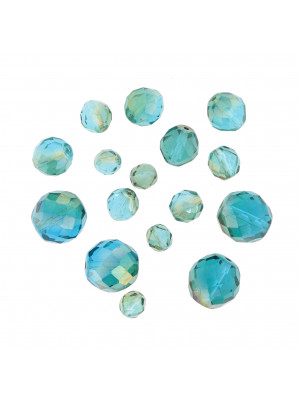 Mix Mezzi Cristalli colore Verde Oliva