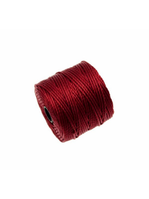 Super-Lon Bead Cord TEX400, spessore 0,9 mm., colore ROSSO SCURO