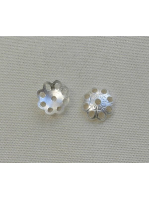 Coppetta filigranata 6 mm. in Argento 925