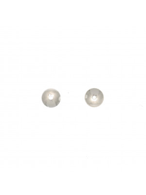 Coppetta liscia 5 mm. in Argento 925