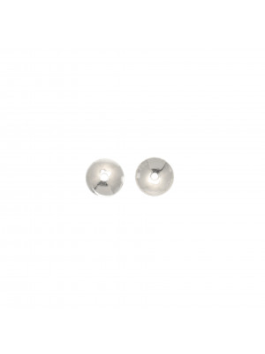 Coppetta liscia 6 mm. in Argento 925