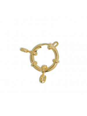 Moschettone a salvagente, in Acciaio, diametro 12 mm.