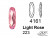 Swarovski Gemma Baguette LIGHT ROSE - 4161