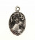 Ciondolo a forma di medaglia ovale a cameo 16x22 mm.