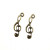 Ciondolo a forma di chiave di violino 9x23 mm.