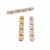 Distanziatore piatto per 4 fili 42x6 mm.