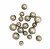 Mix Perline vetro pregiato Colore VERDE-BRONZO