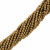  Filo di tondi sfaccettati, in Ematite, dimensione 3x3,3 mm
