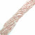 Filo Perle di Fiume irregolari, misura 7X25mm Colore Bianco Rosato