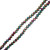 Filo di Rondelle, in Cristallo, 4x3 mm., colore SCARABEO