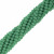 Filo di Cipollotti in Cristallo, 2,5x3,5 mm., colore VERDE ACQUA SCURO