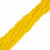 Filo di Cipollotti in Cristallo, 3,5x2,5mm circa, colore GIALLO OPALE