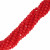 Filo di Cipollotti in Cristallo, 3,5x2,5mm., colore ROSSO OPACO