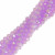 Filo di Cipollotti in Cristallo, 4x3 mm., colore LILLA OPALE