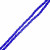 Filo di Cipollotti in Cristallo, 4x3 mm., colore BLU ELETTRICO  LISTRATO
