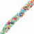 Filo di Cipollotti in Cristallo, 4x3 mm., colore Multicolor