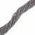 Filo di Cipollotti in Cristallo, 4x3 mm., colore GRIGIO VIOLA LISTRATO