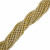 Filo di Cipollotti in Cristallo, 4x3 mm., colore VERDE MARCIO LISTRATO