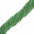 Filo di Cipollotti in Cristallo, 4x3 mm., colore VERDE BOSCO LISTRATO