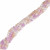 Filo di Cipollotti in Cristallo, 4x3 mm., colore MULTICOLOR SUI LILLA LISTRATO