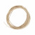 Filo di nylon, spessore 0,6 mm., per infilare perle, colore BEIGE