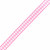 Nastro sintetico a quadretti, colore BIANCO-FUCSIA