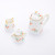 Set Completo in Ceramica di Teiera, Tazzina e Zuccheriera 