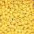 Conteria Vetro Cinese 5x4mm Giallo