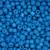 Conteria Vetro Cinese 5x4mm Azzurro Scuro