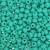 Conteria in vetro, 3x2 mm., colore Turchese
