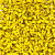 Conteria in vetro, 4x3 mm., colore Giallo con righe Nere
