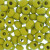 Conteria gigante in vetro, 8x5 mm., colore Verde Pistacchio