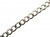 Catena grumetta piatta, in alluminio, dimensione anello 9x13 mm.