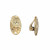 Clip a forma ovale, 10x18mm., CONF. 2 PZ.