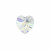 Ciondolo a Cuore 14X14mm CRYSTAL A.B.