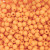 Confezione da 150 pezzi di Palline lisce Lucide in resina, da 4 mm., colore ARANCIONE