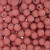 Confezione da 150 pezzi di Palline lisce opache in resina, da 4 mm., colore ROSA ANTICO SCURO