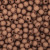 Confezione da 150 pezzi di Palline lisce opache in resina, da 4 mm., colore MARRONE